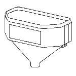 BOSS TGS11314 - 3 Cu Ft TGS Hopper With Latch