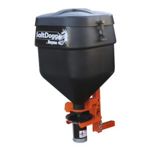 SaltDogg 4.4 Cubic Foot Black Polymer Electric Tailgate Spreader