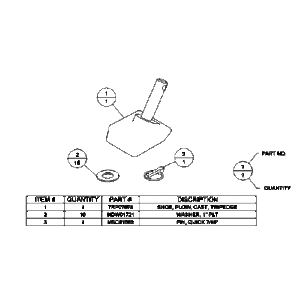 Boss Trp07880 – Cast Trip Edge Plow Shoe With Hardware