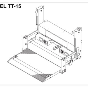 Thieman TT - 15 Series Steel Platform Toplifter Tailgate (53 x 26 + 5)