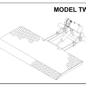 Thieman TWL - 16 Series Steel Platform Conventional Tailgate (90 x 32 + 8)