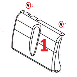 UTV Blade - Power-V Blade Hydraulic Cover Diagram
