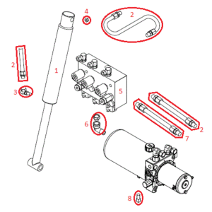 UTV Blade - Power-V Blade Left Controller Diagram