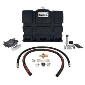 Buyers UWLK70DMCW - 70 Gallon Upright Reservoir/Direct Mount Pump Wetline Kit CW With Steel Tank