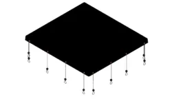 BOSS VBS19373 - VBX3000 Tarp with Bungees
