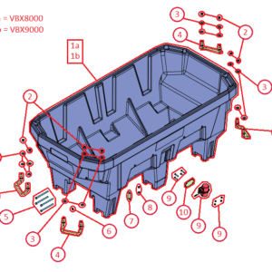 BOSS VBX8/9000 Hopper Diagram