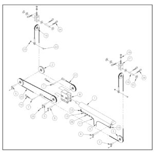 VL 30/40/50 Lifting Cable Assembly Diagram
