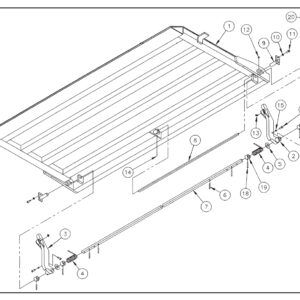 VL 30/40/50 One Piece Platform Assembly Diagram