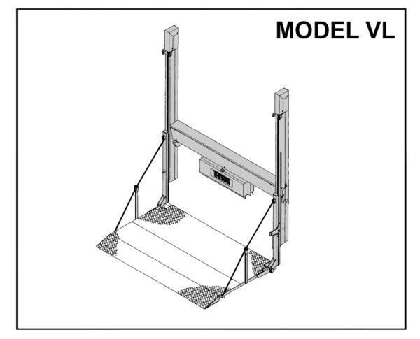 Thieman VL - 40 Series Steel Platform Railgate (90 x 42 + 6)