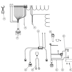 Buyers SnowDogg Discontinued Model VMD75 Harness Diagram