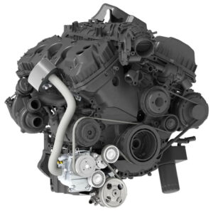 VMAC V400044 - VR40 Underhood Air Compressor For 2023-2024 Ford Transit Cargo Van/Chassis-Cab/Cutaway/Passenger Wagon (3.5L PFDi V6 Gas)