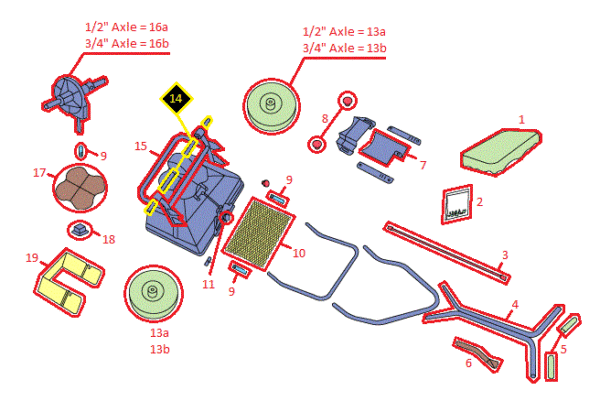 BOSS WBS15800 Complete Assembly