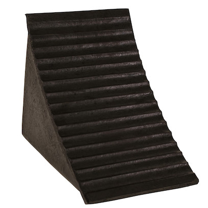 Buyers WC2556A - Heavy Duty Rubber Wheel Chock With Molded Handhold