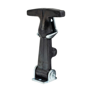 Buyers WJ201U - 4-7/8 Inch Easy Grip Rubber Hood Catch With U-Bracket