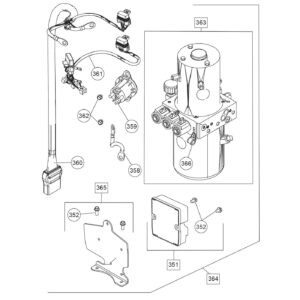 XBLADE Electrical Components Diagram