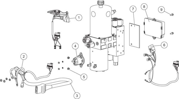 XLS Electric Components Diagram
