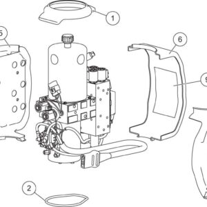 XLS Hydraulic Unit Cover Assembly Diagram