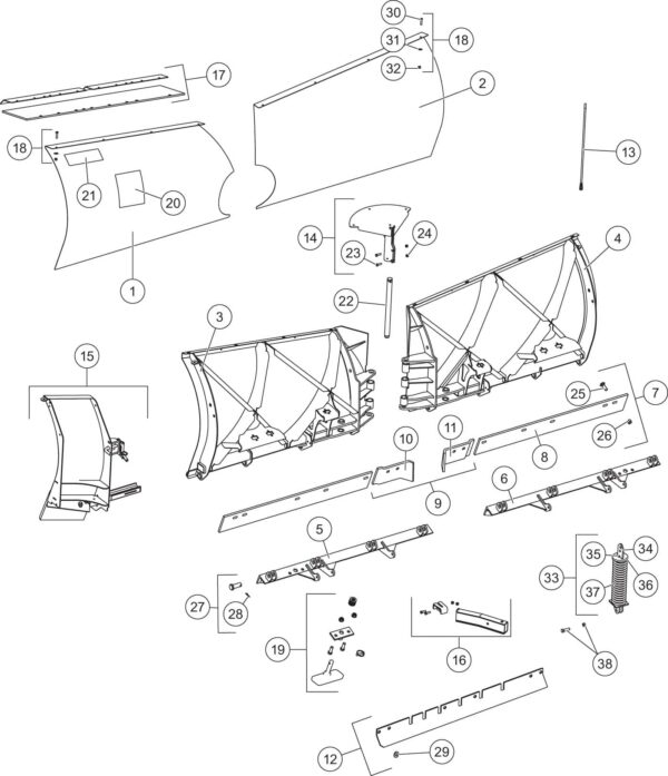 XV2 Blade Components Diagram