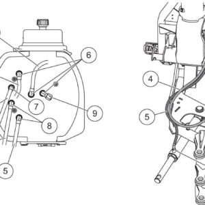 XV2 Hoses and Fittings Diagram
