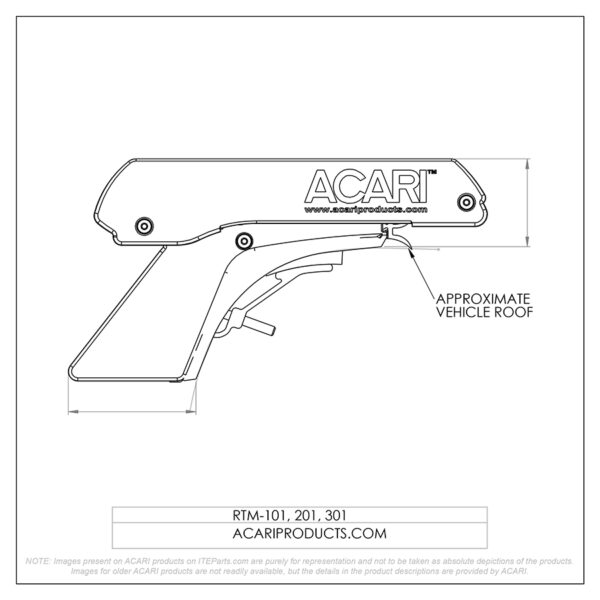 Acari RTM-101-23-1 - 22'' Rooftop Mounting Platform For 2006-16 Ford F-250/350 Super-Duty - Image 3