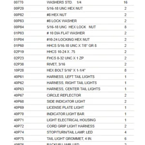 Swaploader 53h20 – Stainless Steel Led Light Bar Assembly