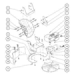 SHPE2000 Chute Assembly Diagram