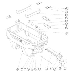 SHPE2000 Hopper Assembly Diagram