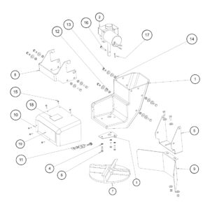 SHPE2000 Pre-2014 Chute Assembly Diagram