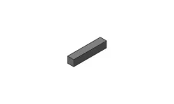BOSS MSC26131 - Key Square (0.188 x 1'')