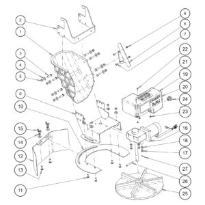 SHPE0400 Chute Assembly Diagram