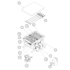 SHPE0400 Main Assembly Diagram