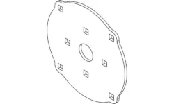 BOSS VBS27276 - Auger Bearing Mount Plate