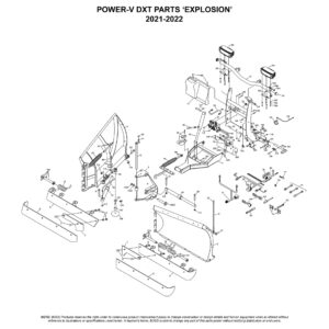 BOSS Power-V DXT Parts Poster