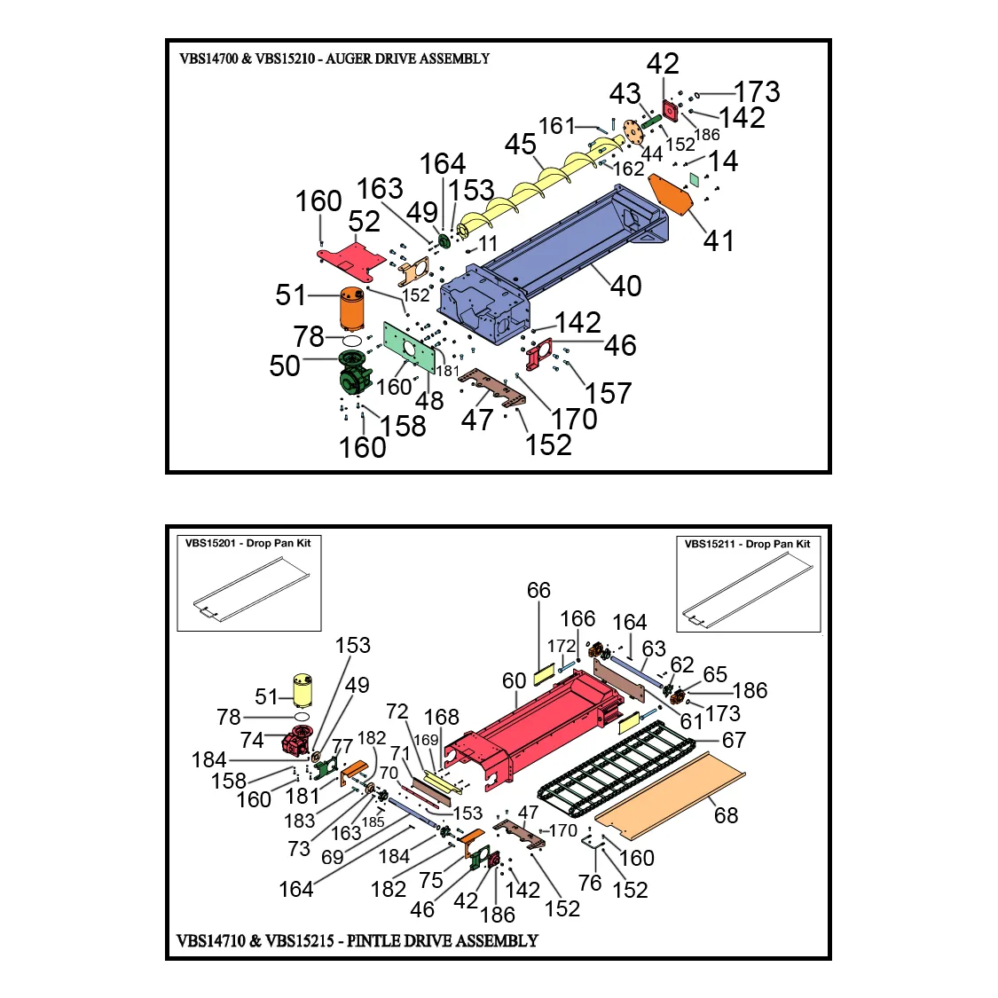 BOSS VBX6500 VBX8000 And VBX9000 Parts Poster - Image 4