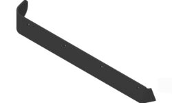 BOSS BAR18145 - 8'2'' DXT Passenger Side/Right Hand Formed Cutting Edge Half