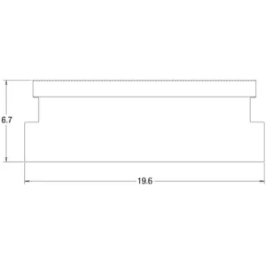 Custom Fit Divider For 20 Inch Service Body Topper Toolbox