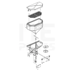 Boss Tgs1100 Hopper Assembly Diagram