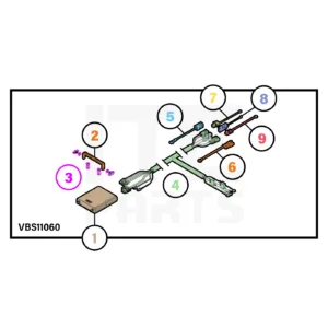 BOSS VBX3000 Control Kit Diagram