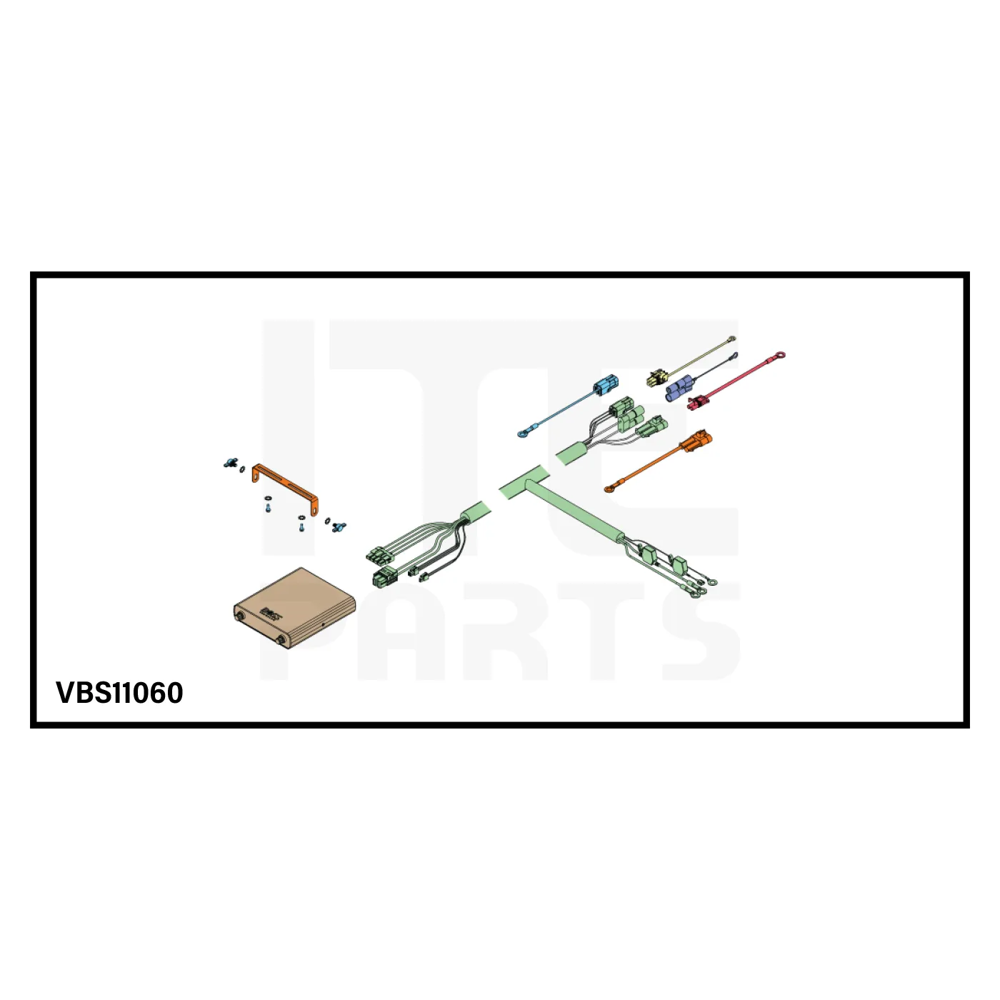 BOSS VBX3000 Control Kit Diagram - Image 2