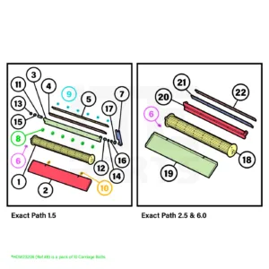 BOSS EXACT PATH Drop Spreader Drum Assembly Diagram