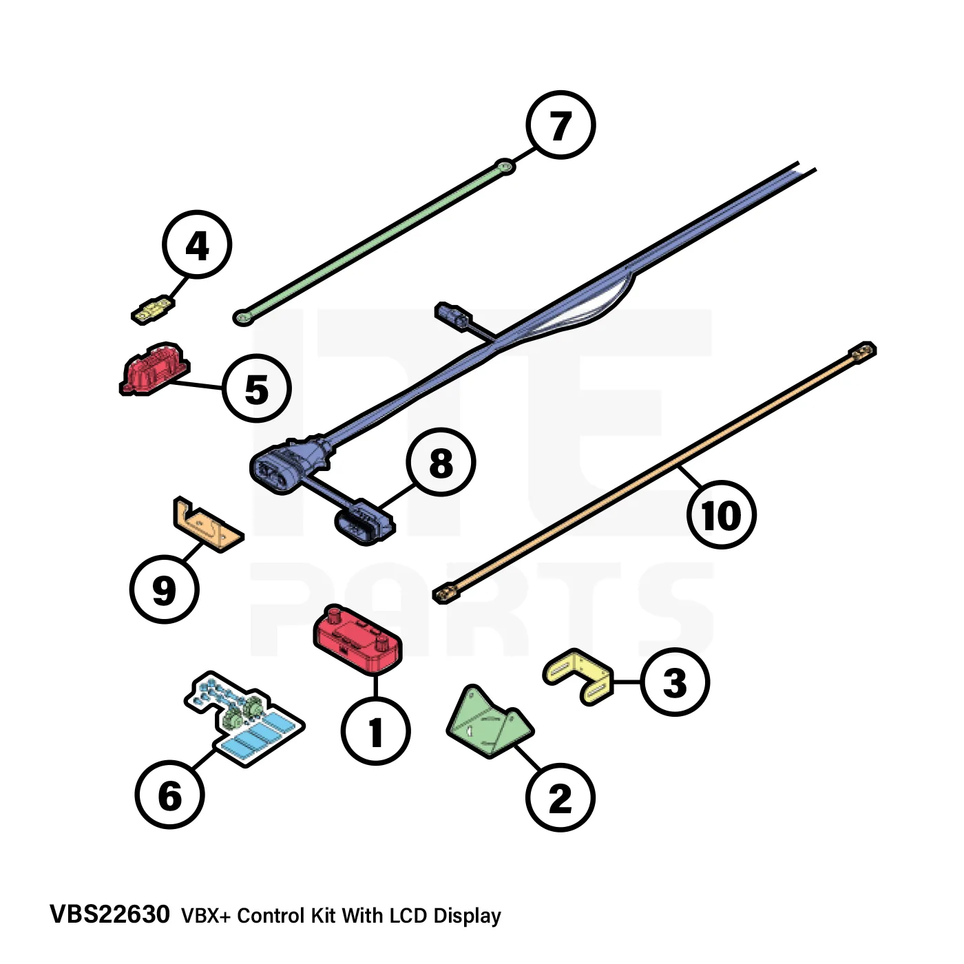 BOSS VBX+ Control Kit Diagram