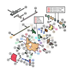 BOSS VBX+ Auger Electrical Diagram
